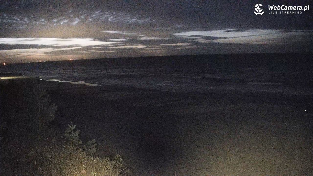 Krynica Morska - widok na plażę - 29 październik 2025, 17:24