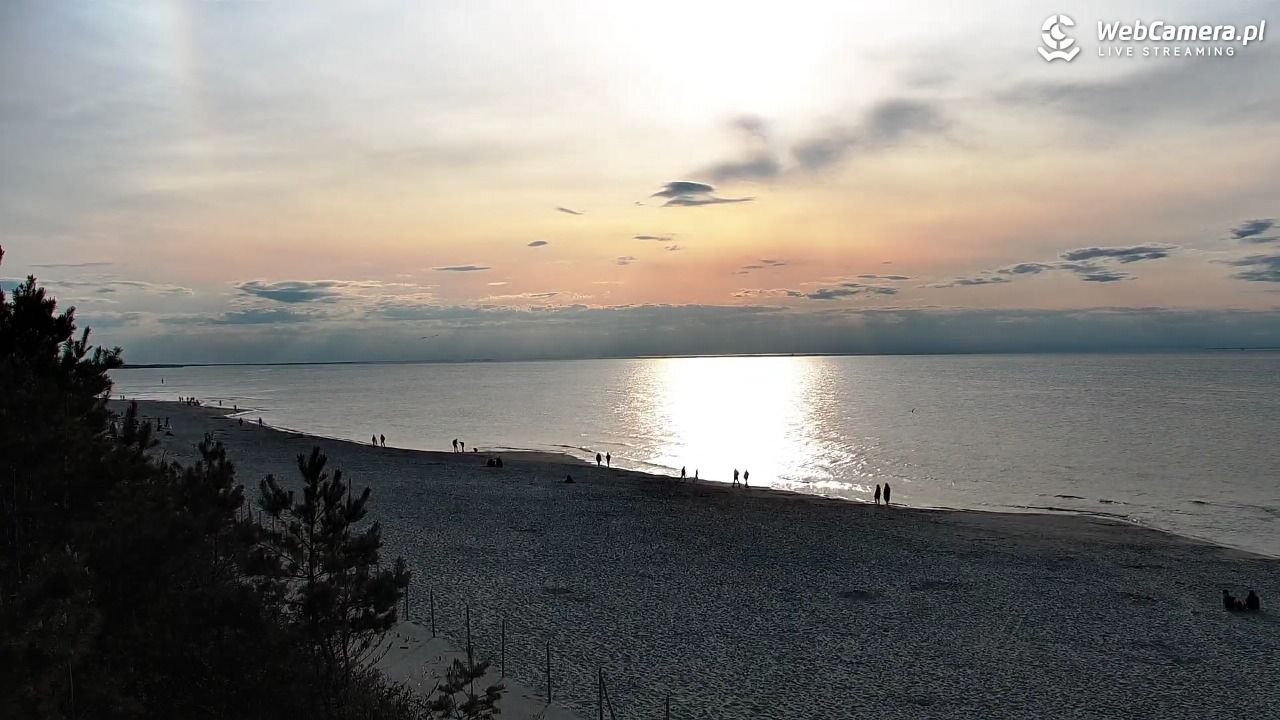 Krynica Morska - widok na plażę - 10 maj 2026, 18:41