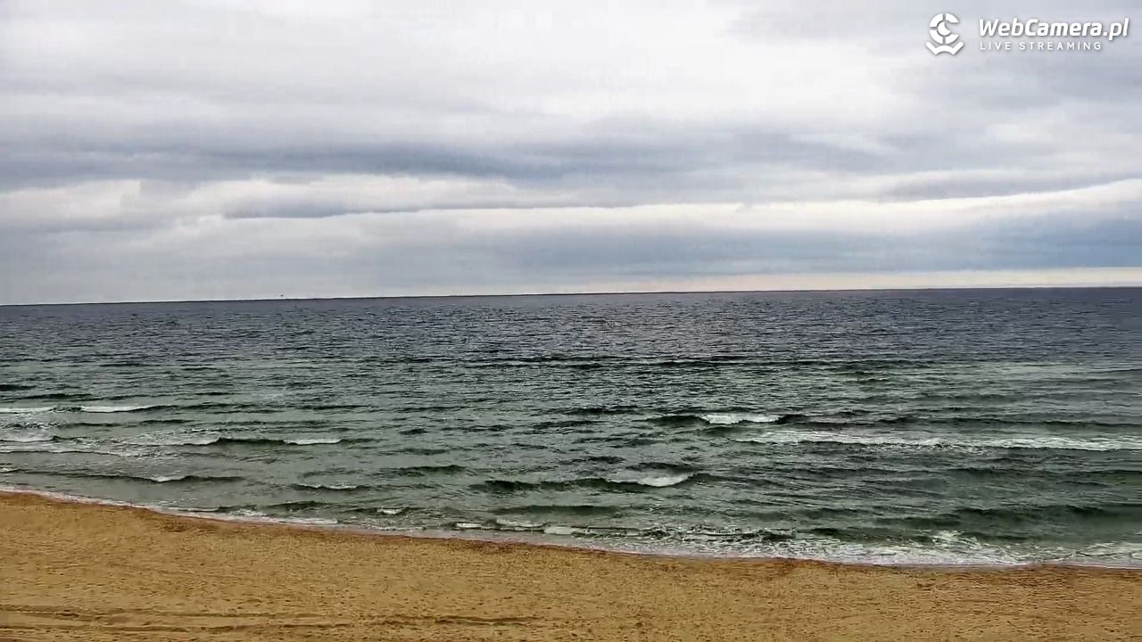 Krynica Morska - widok na plażę - 12 maj 2026, 13:37