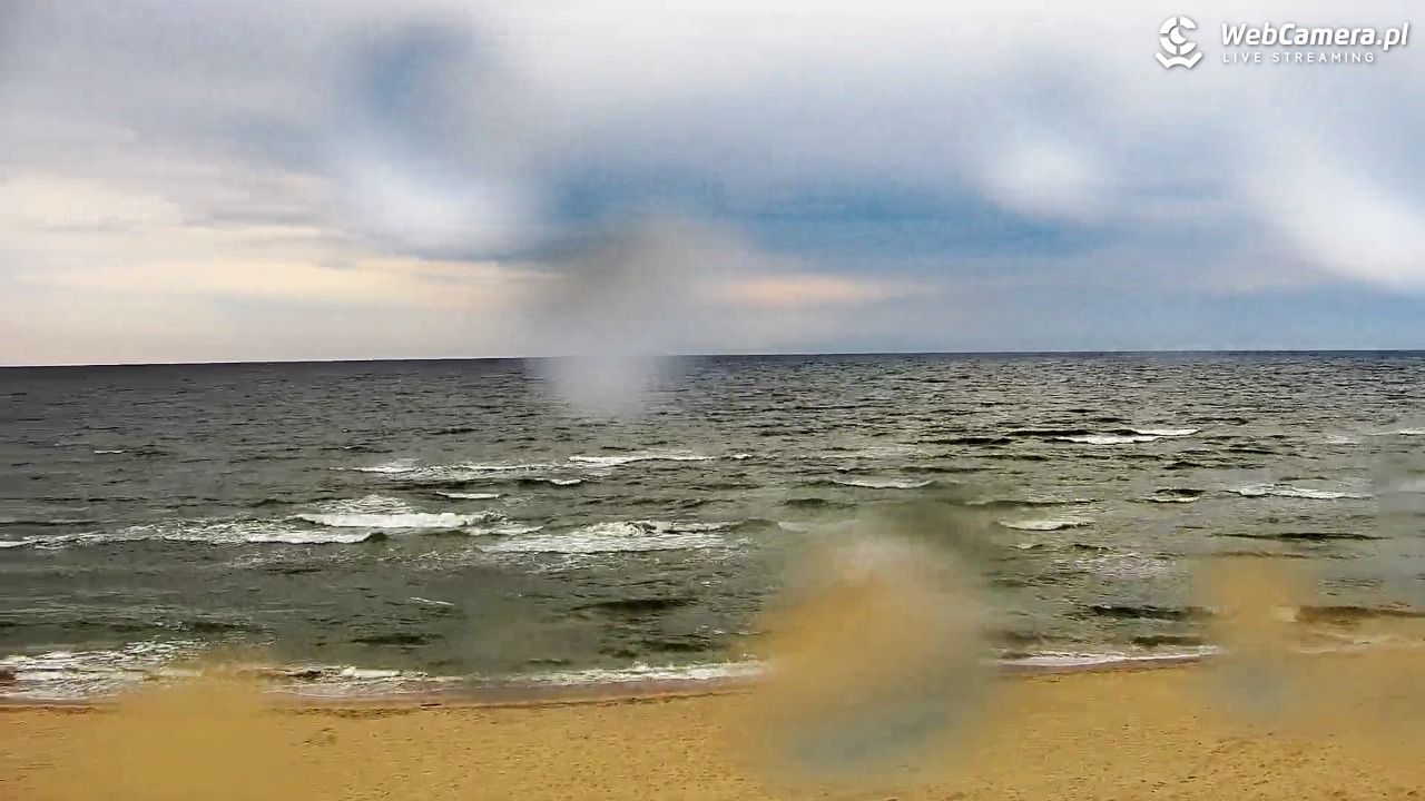 Krynica Morska - widok na plażę - 18 maj 2026, 16:58