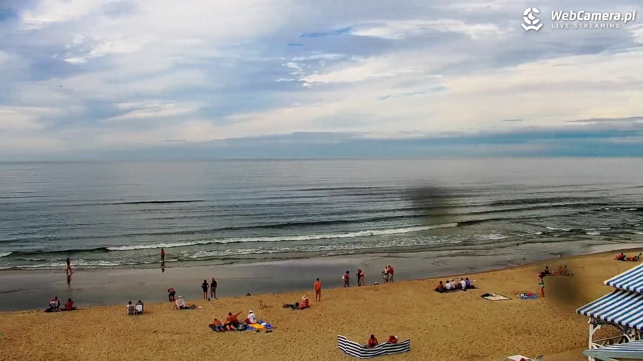 Krynica Morska - widok na plażę - 31 sierpień 2026, 15:26