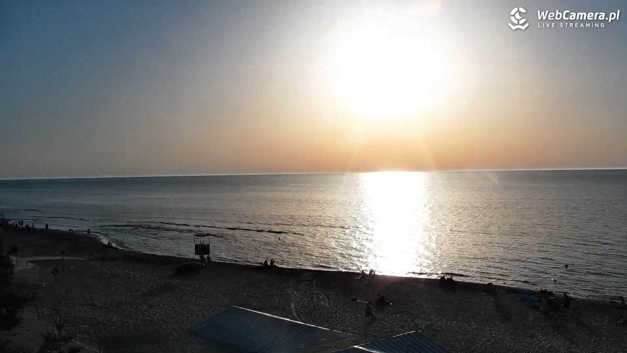 Krynica Morska - widok na plażę - 26 czerwiec 2026, 20:00