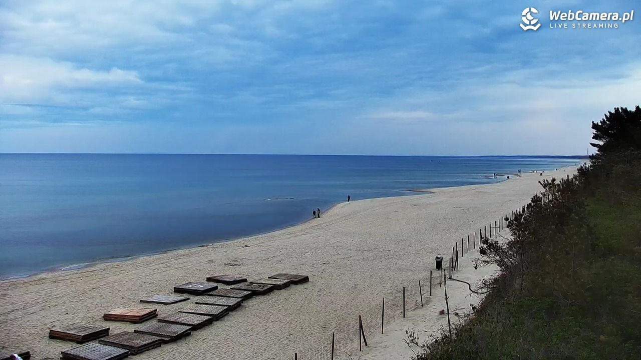 Krynica Morska - widok na plażę - 11 maj 2026, 20:16