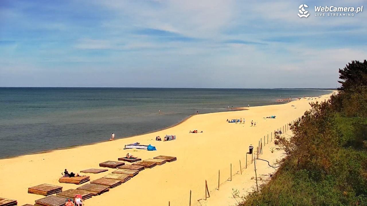 Krynica Morska - widok na plażę - 11 maj 2026, 13:43