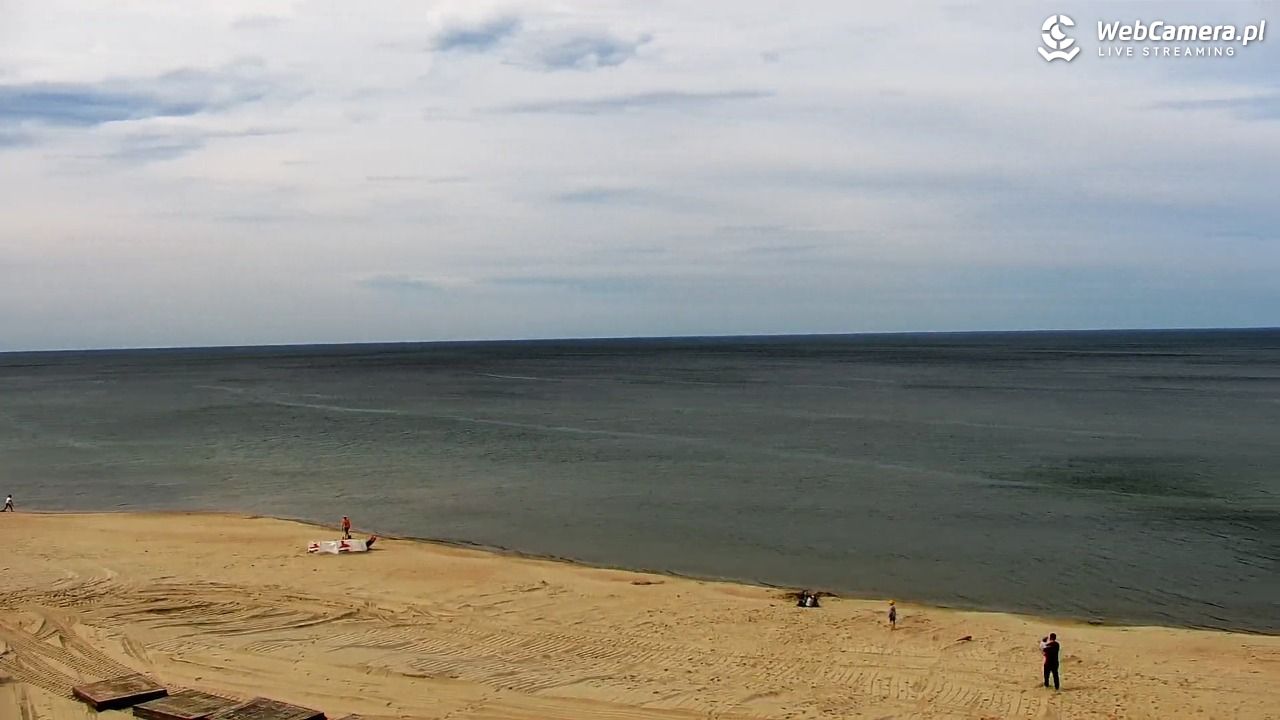 Krynica Morska - widok na plażę - 11 maj 2026, 14:34
