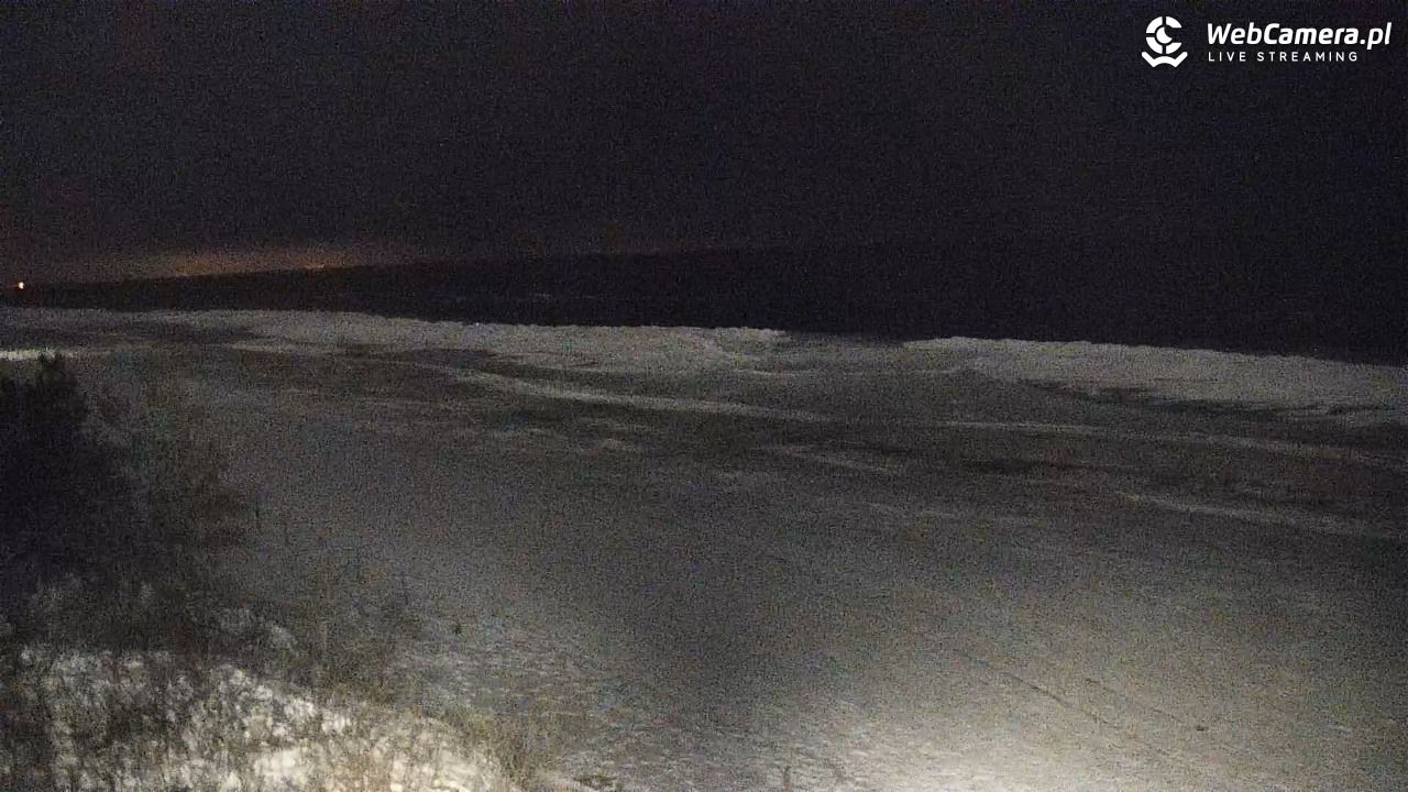 Krynica Morska - widok na plażę - 04 luty 2026, 18:12