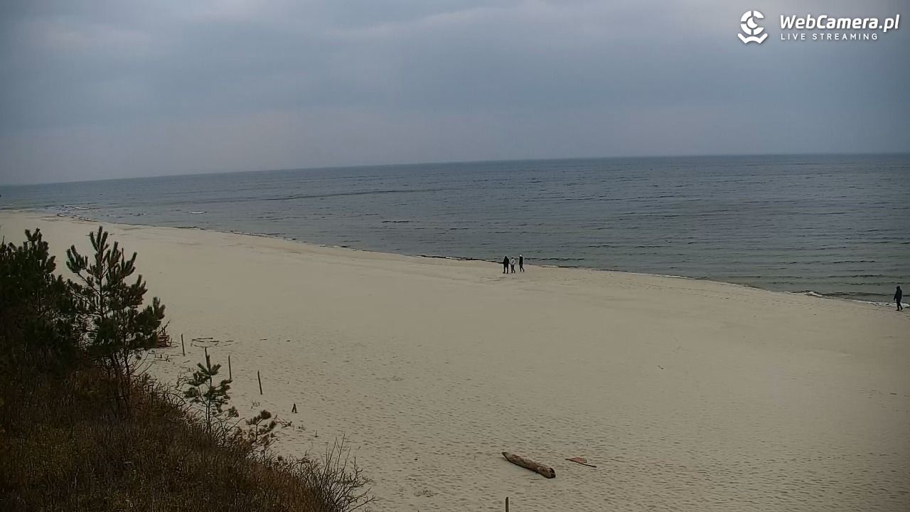 Krynica Morska - widok na plażę - 25 marzec 2026, 15:11
