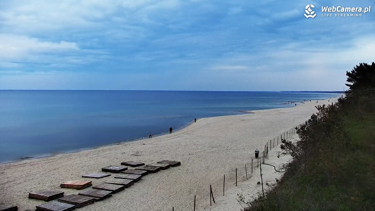 Krynica Morska - widok na plażę - 11 maj 2026, 20:17