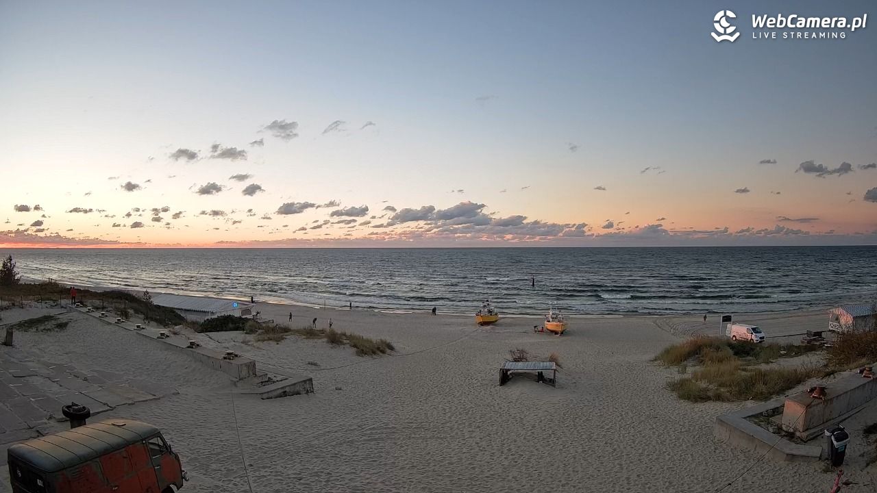 Krynica Morska - widok na plaże NOWOŚĆ - 28 wresień 2025, 18:24