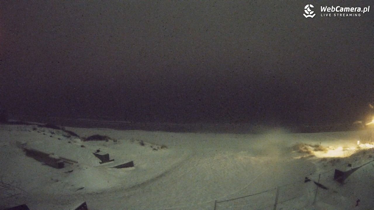 Krynica Morska - widok na plaże NOWOŚĆ - 12 luty 2026, 21:22