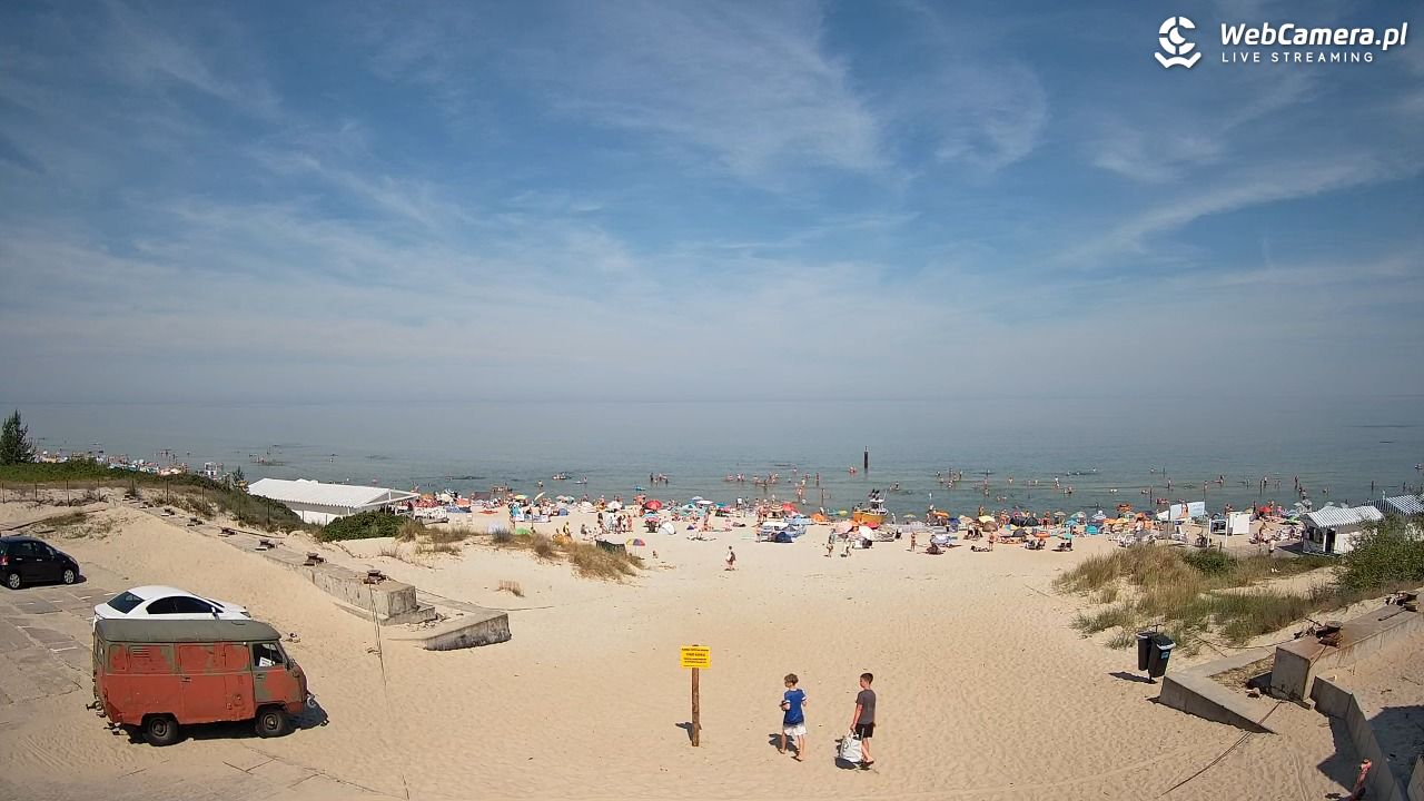 Krynica Morska - widok na plaże NOWOŚĆ - 28 czerwiec 2026, 11:06