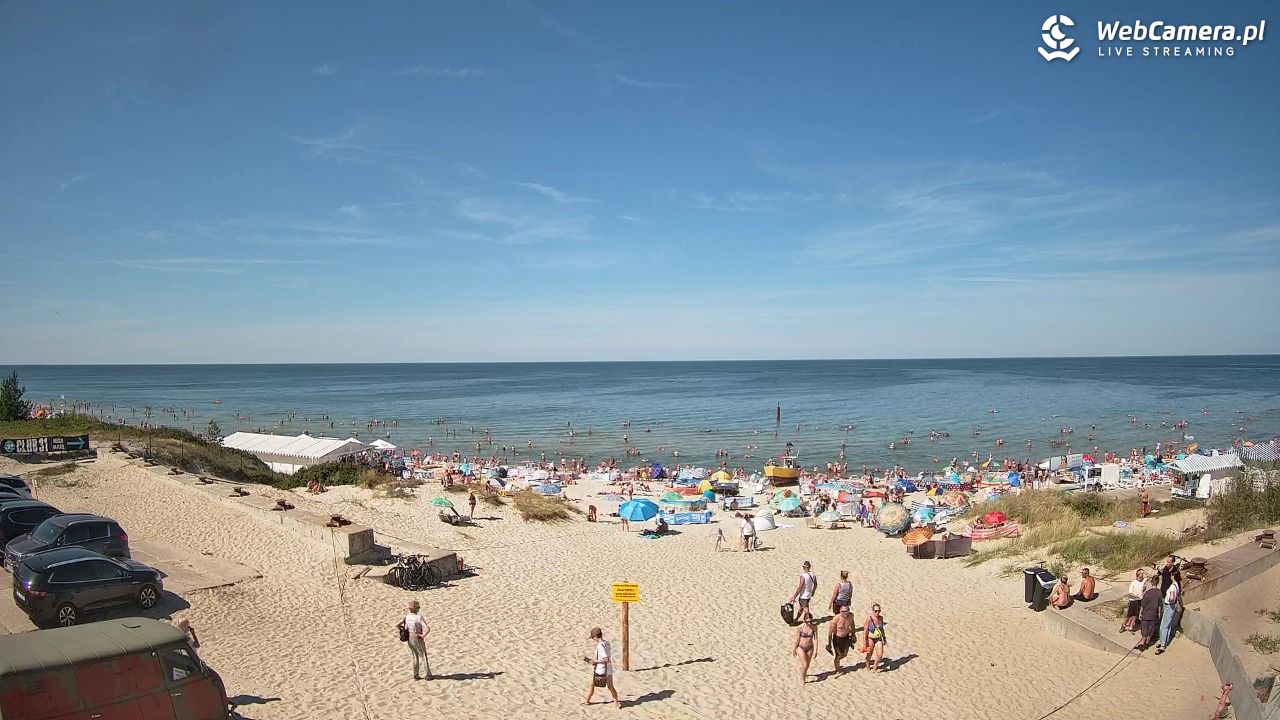 Krynica Morska - widok na plaże NOWOŚĆ - 15 sierpień 2026, 14:02