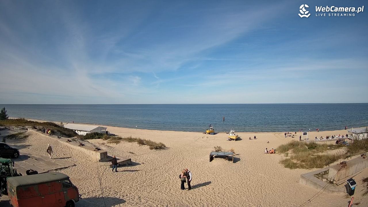 Krynica Morska - widok na plaże NOWOŚĆ - 27 wresień 2025, 13:19