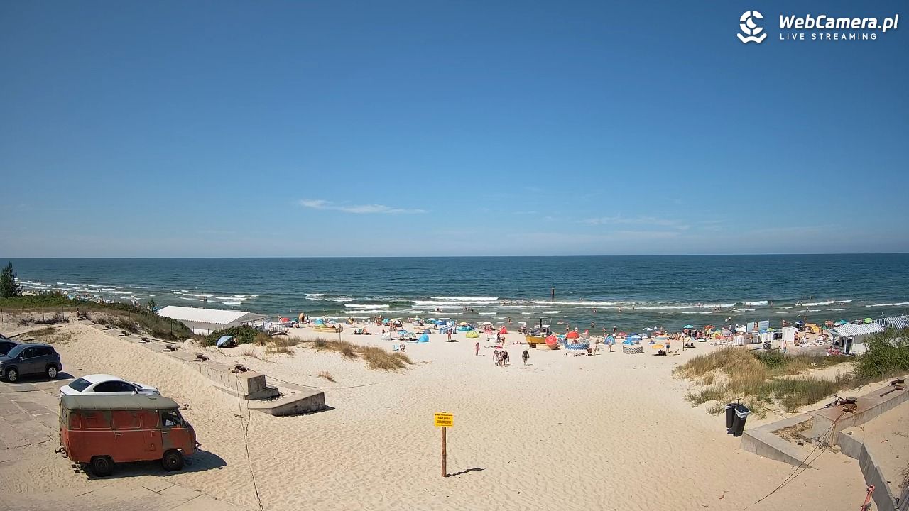 Krynica Morska - widok na plaże NOWOŚĆ - 29 czerwiec 2026, 13:23