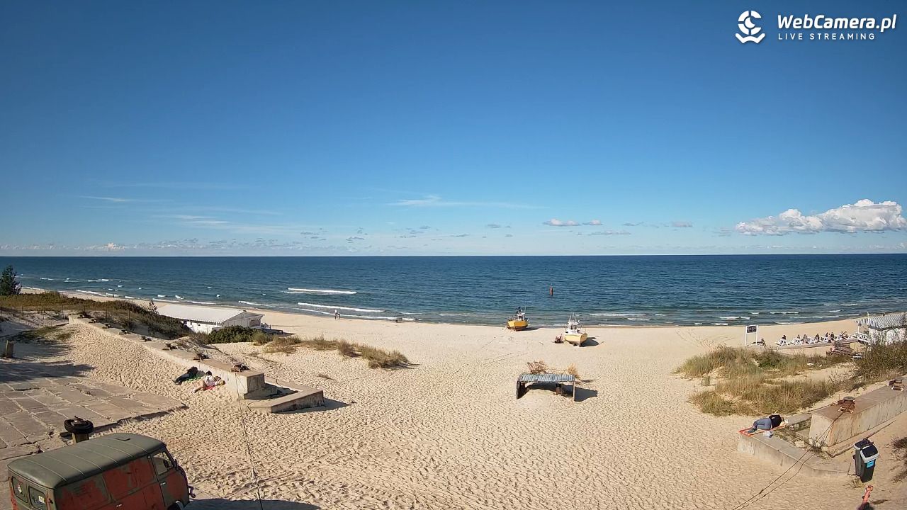 Krynica Morska - widok na plaże NOWOŚĆ - 28 wresień 2025, 13:39