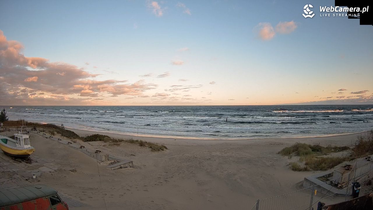Krynica Morska - widok na plaże NOWOŚĆ - 14 październik 2025, 07:32
