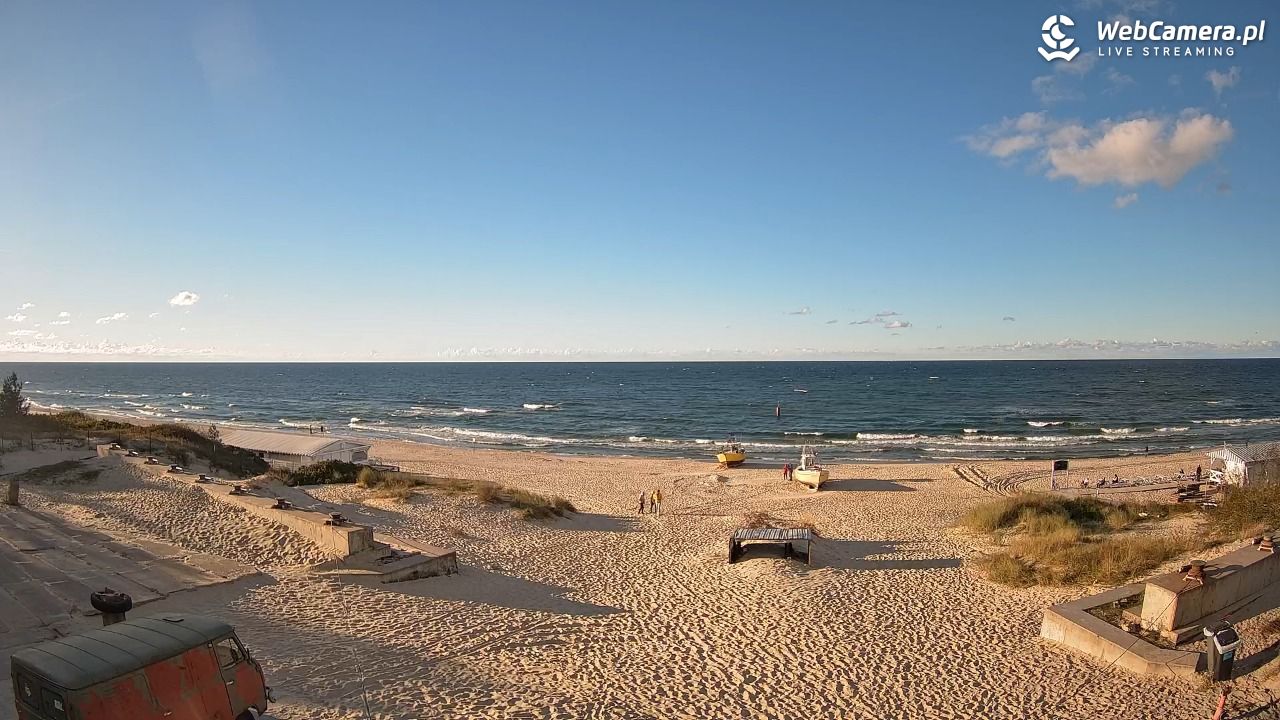 Krynica Morska - widok na plaże NOWOŚĆ - 28 wresień 2025, 16:56