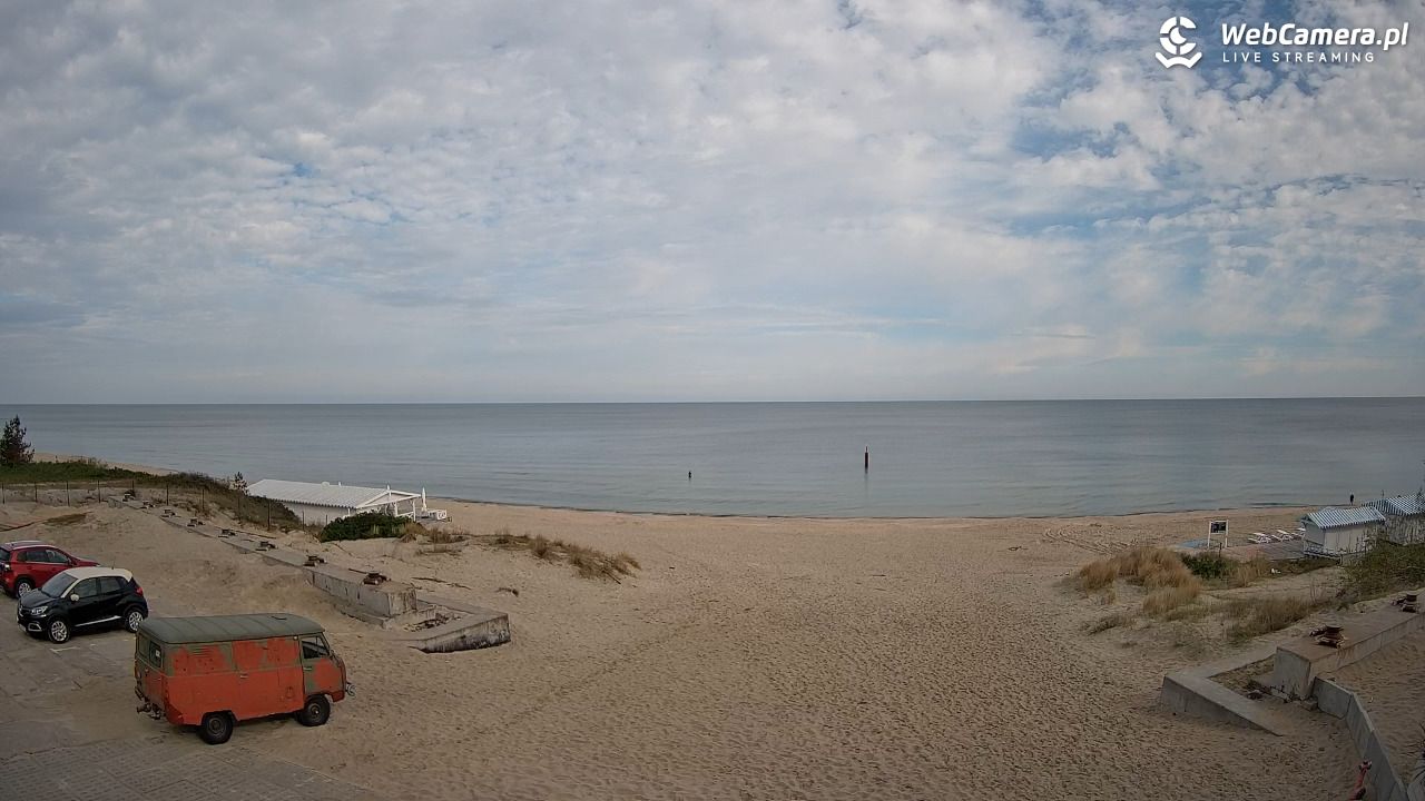 Krynica Morska - widok na plaże NOWOŚĆ - 14 maj 2026, 08:25