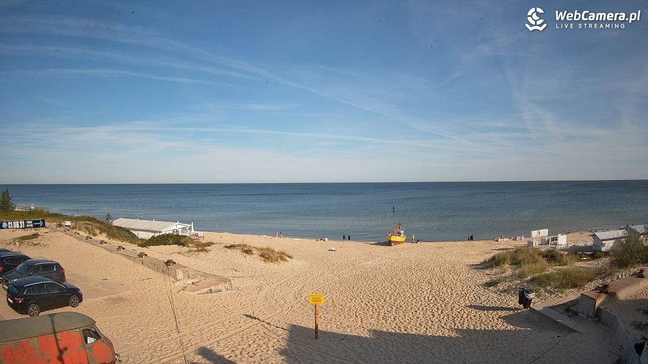 Krynica Morska - widok na plaże NOWOŚĆ - 15 sierpień 2026, 08:20