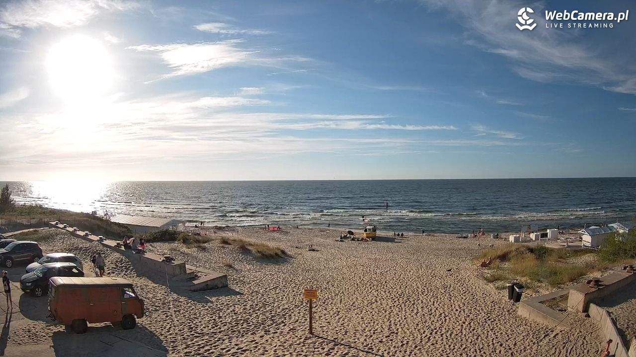Krynica Morska - widok na plaże NOWOŚĆ - 30 czerwiec 2026, 18:51