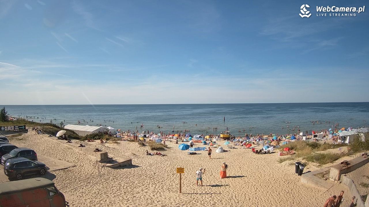 Krynica Morska - widok na plaże NOWOŚĆ - 15 sierpień 2026, 15:51