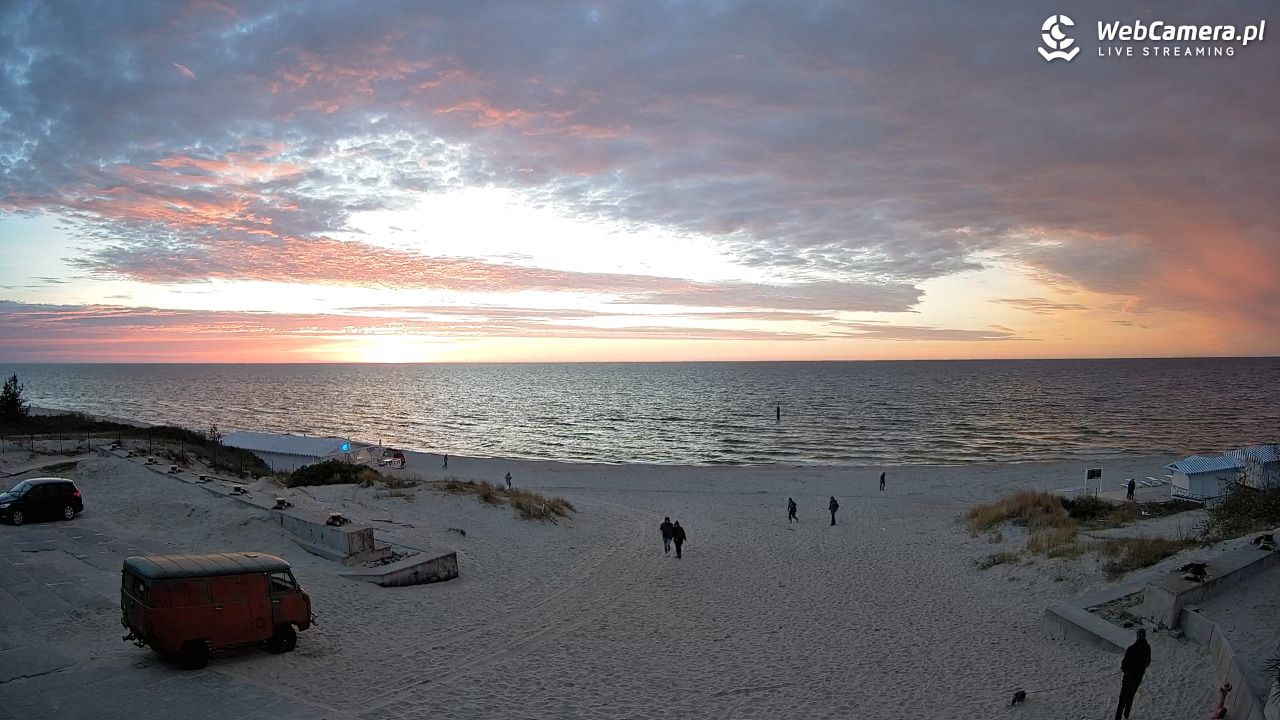 Krynica Morska - widok na plaże NOWOŚĆ - 17 maj 2026, 20:46