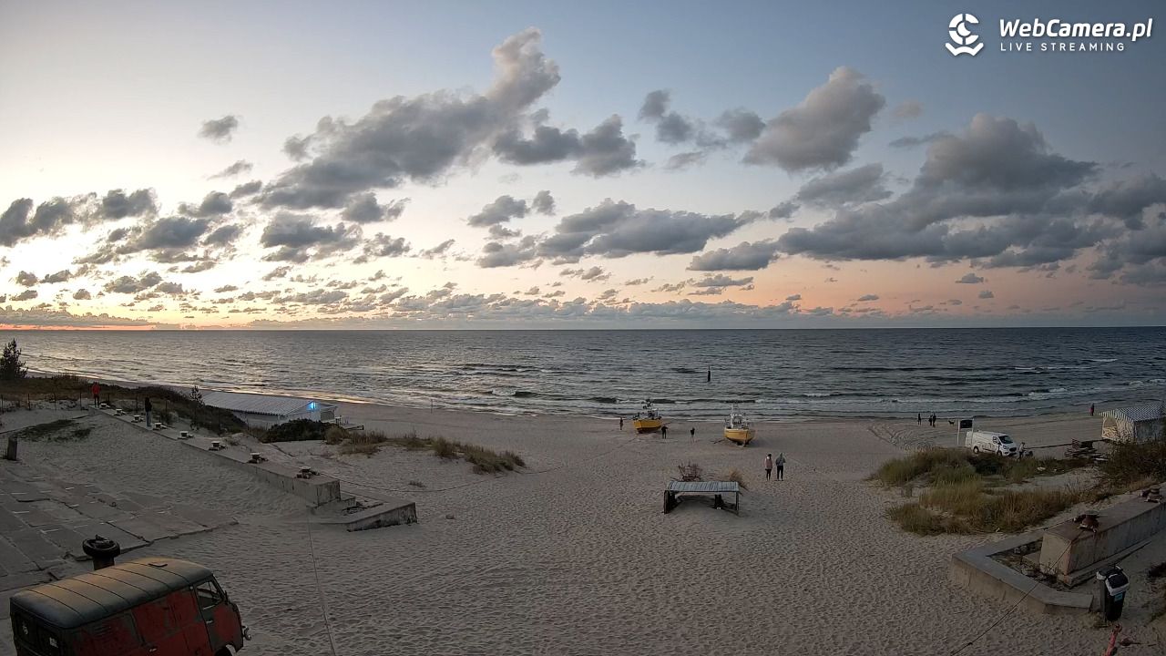 Krynica Morska - widok na plaże NOWOŚĆ - 28 wresień 2025, 18:39