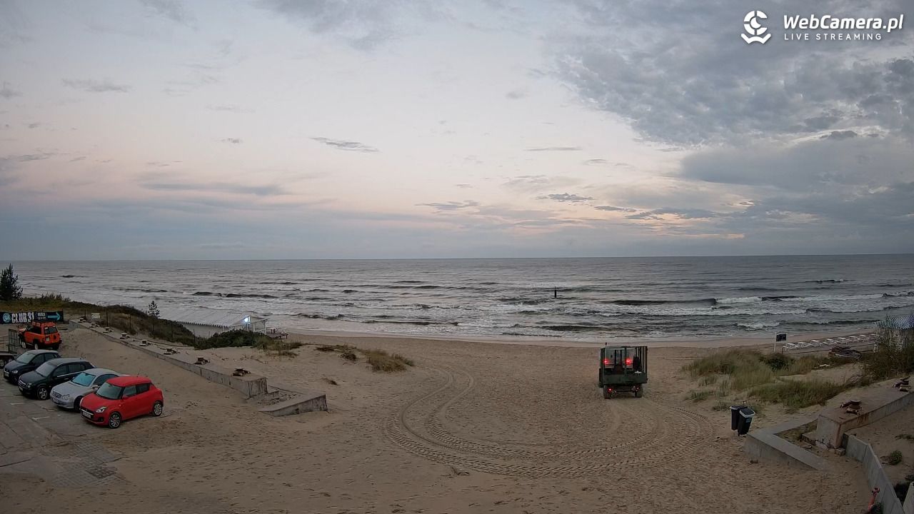 Krynica Morska - widok na plaże NOWOŚĆ - 26 wresień 2026, 06:26
