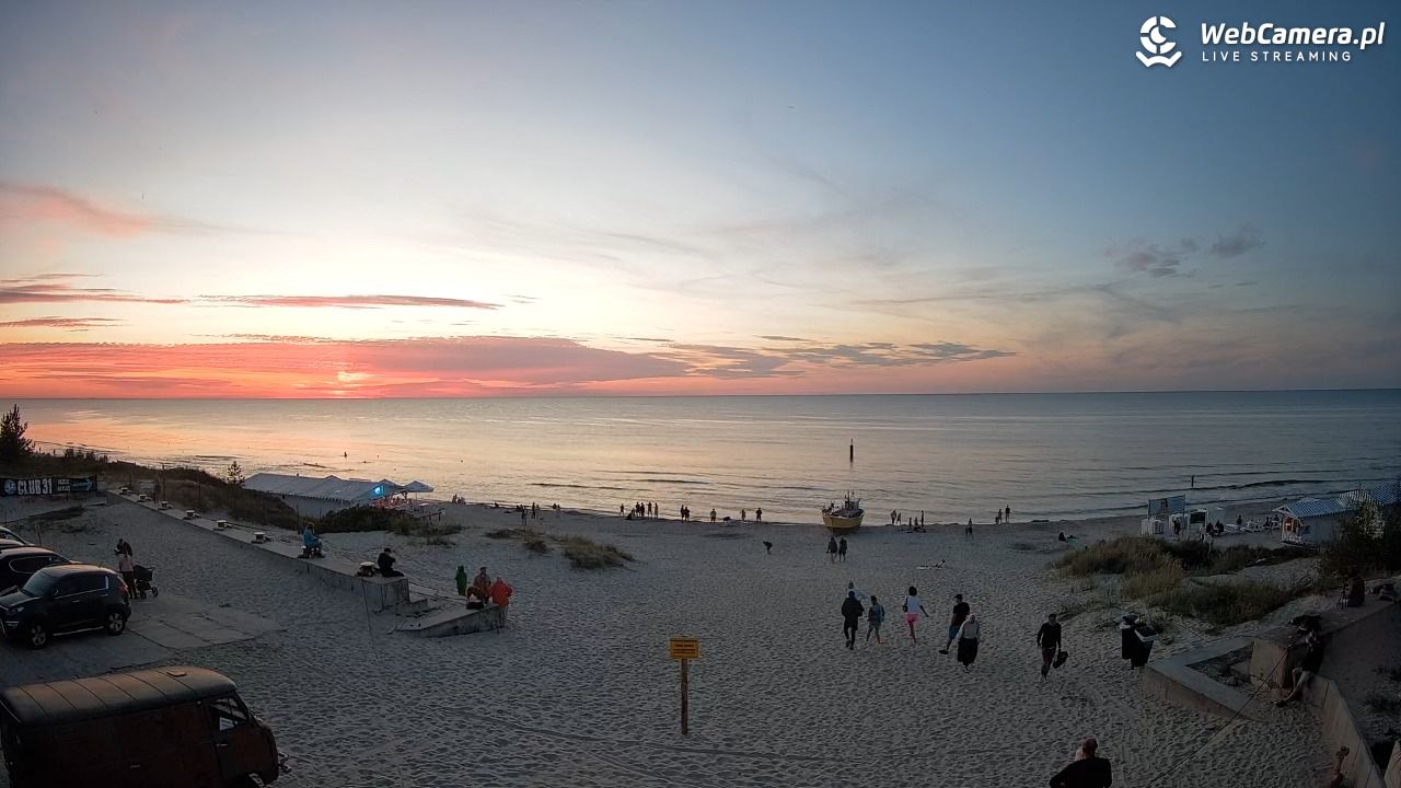 Krynica Morska - widok na plaże NOWOŚĆ - 13 sierpień 2026, 20:35