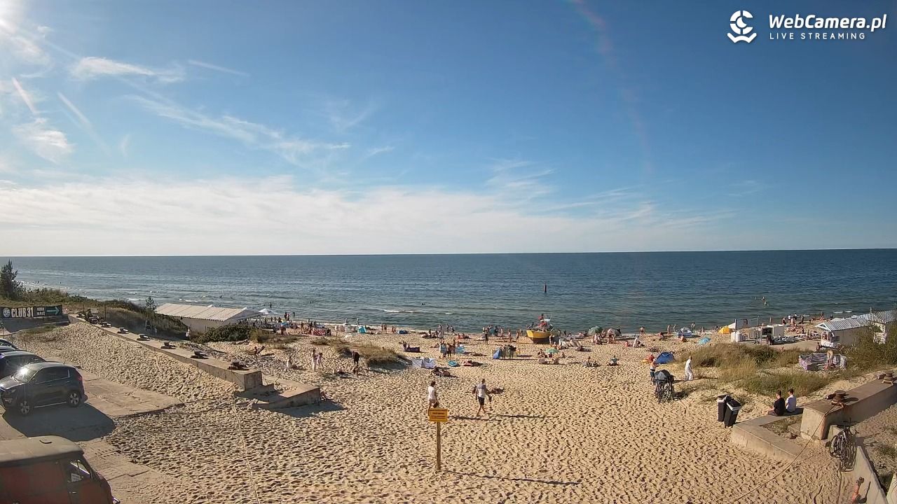 Krynica Morska - widok na plaże NOWOŚĆ - 13 sierpień 2026, 17:10