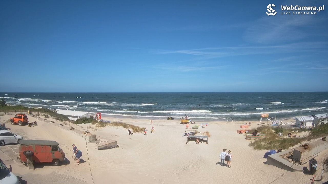 Krynica Morska - widok na plaże NOWOŚĆ - 30 czerwiec 2025, 11:21