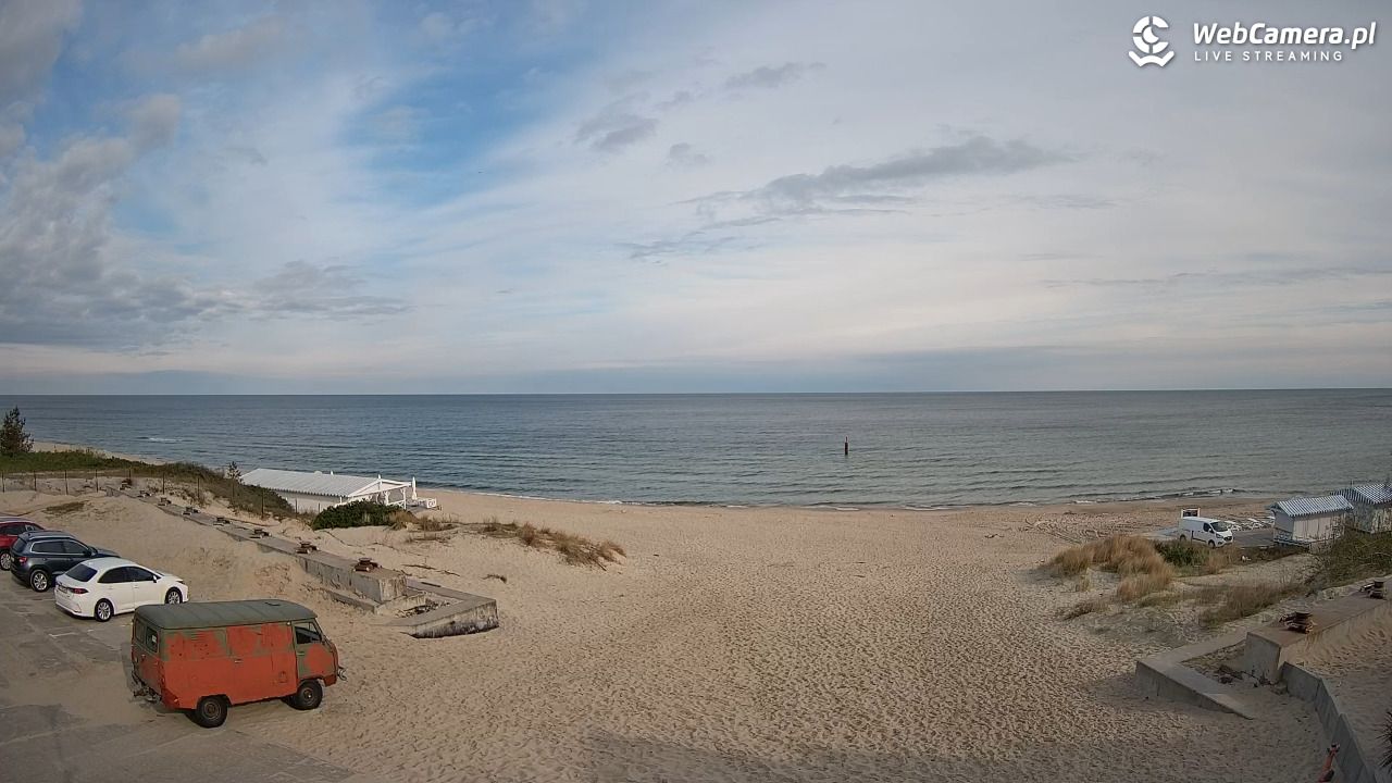 Krynica Morska - widok na plaże NOWOŚĆ - 13 maj 2026, 07:53