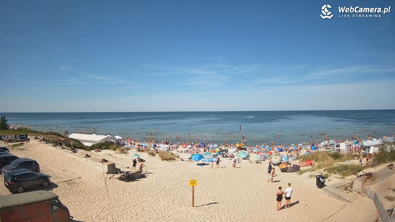 Krynica Morska - widok na plaże NOWOŚĆ - 15 sierpień 2026, 13:44