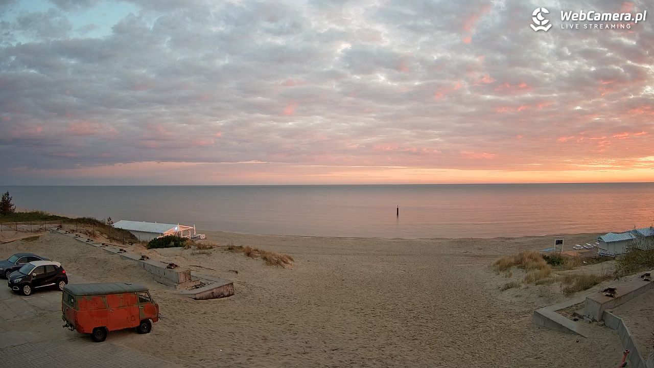 Krynica Morska - widok na plaże NOWOŚĆ - 15 maj 2026, 04:36