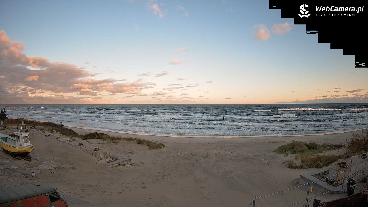 Krynica Morska - widok na plaże NOWOŚĆ - 14 październik 2025, 07:32