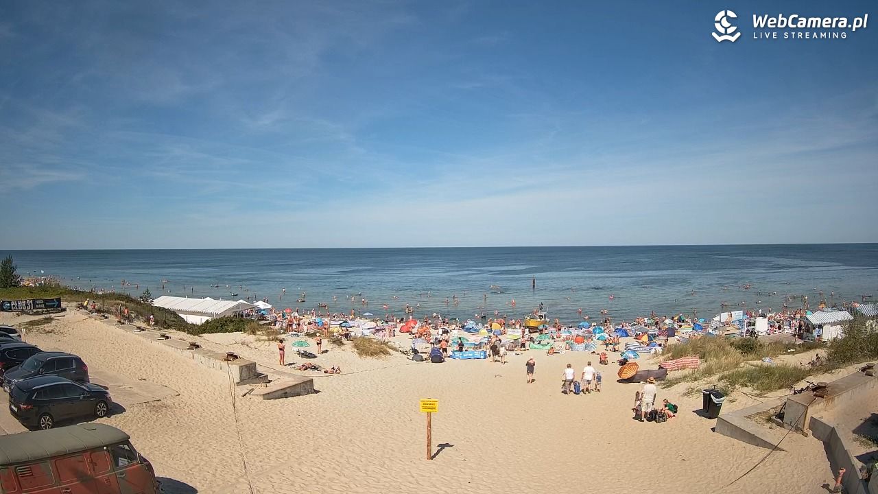 Krynica Morska - widok na plaże NOWOŚĆ - 15 sierpień 2026, 11:59