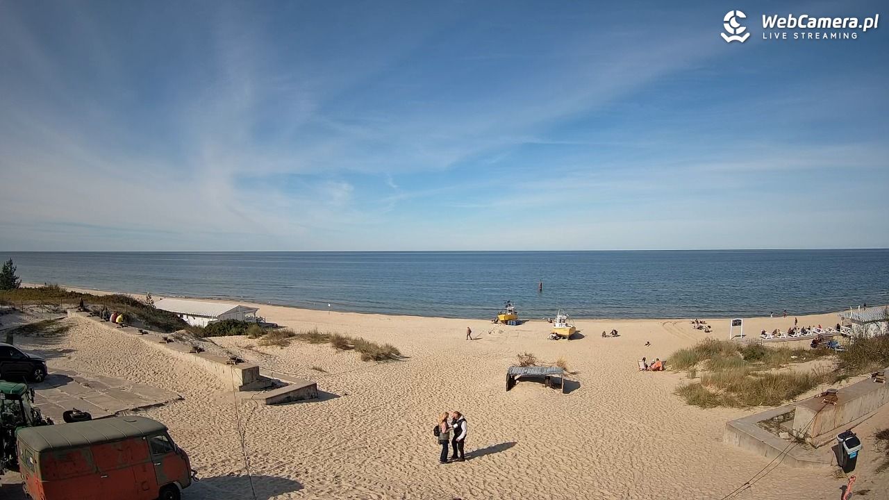 Krynica Morska - widok na plaże NOWOŚĆ - 27 wresień 2025, 13:16