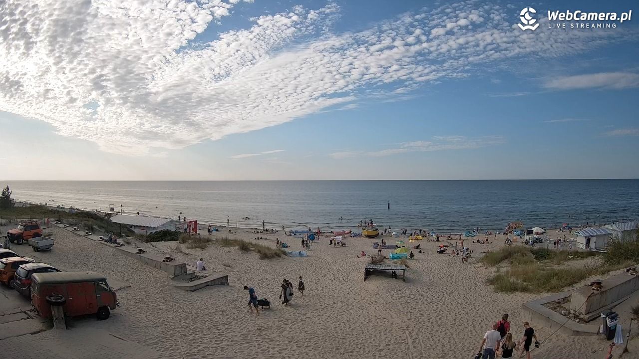 Krynica Morska - widok na plaże NOWOŚĆ - 13 sierpień 2025, 17:33