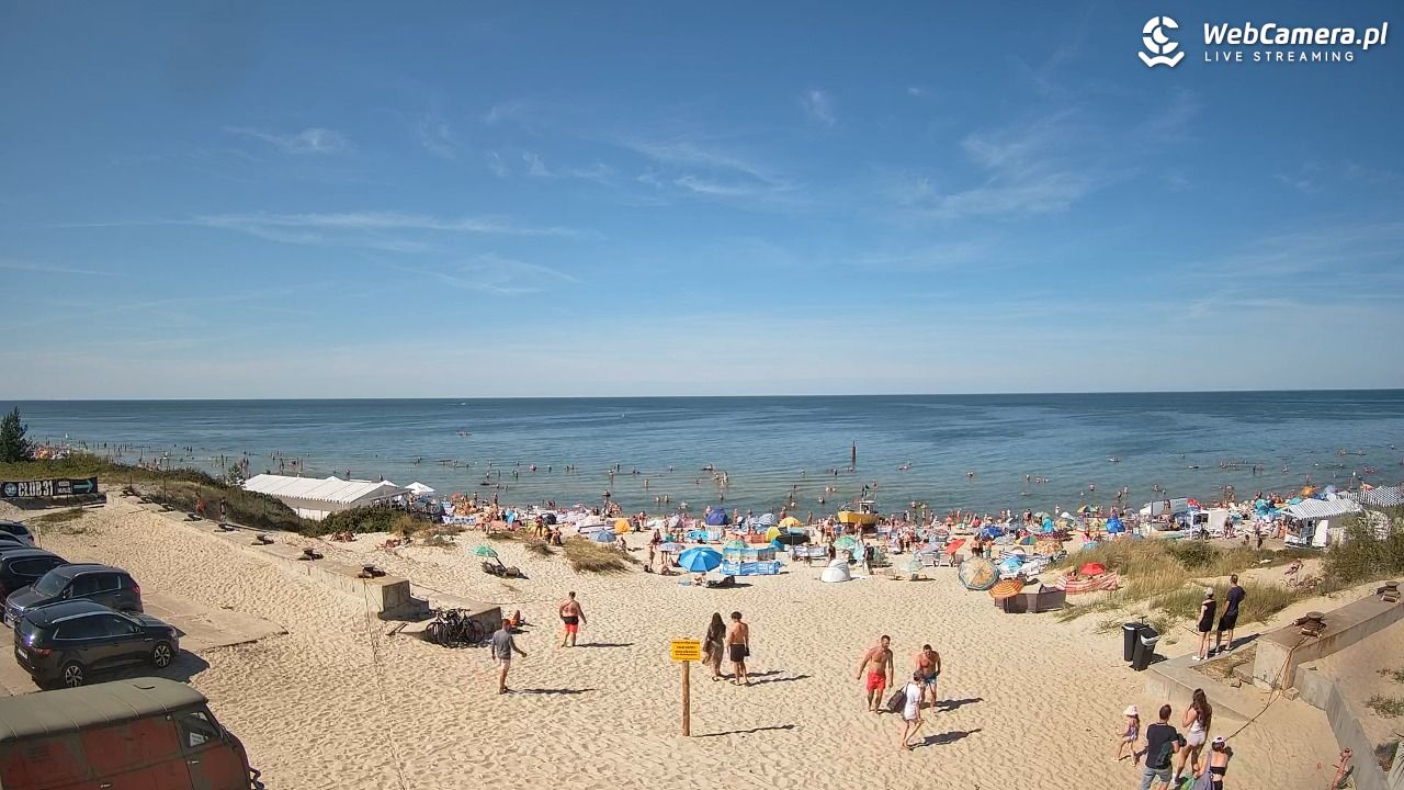 Krynica Morska - widok na plaże NOWOŚĆ - 15 sierpień 2026, 14:27