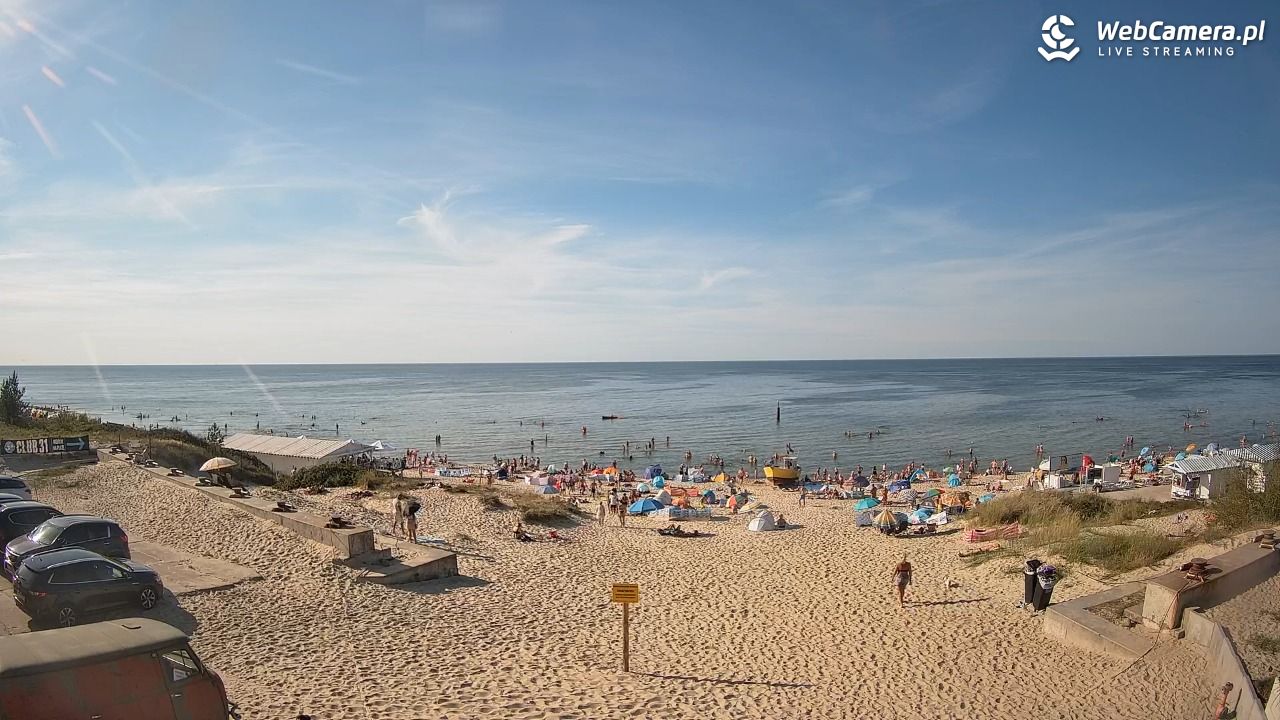 Krynica Morska - widok na plaże NOWOŚĆ - 15 sierpień 2026, 16:49
