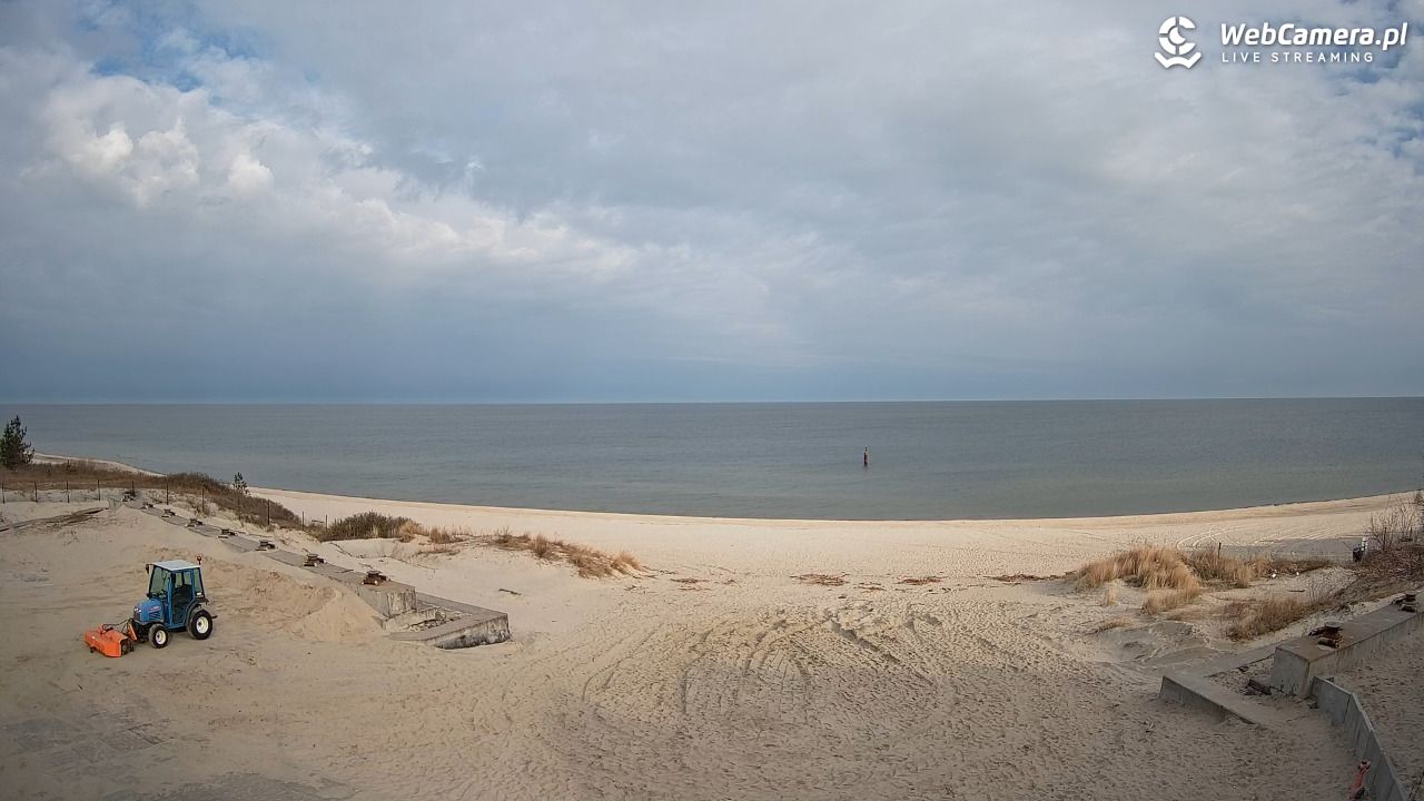 Krynica Morska - widok na plaże NOWOŚĆ - 03 kwiecień 2026, 08:51