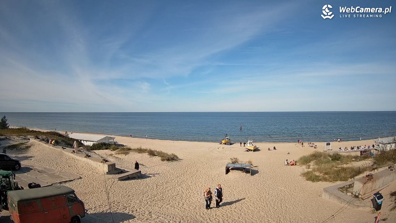 Krynica Morska - widok na plaże NOWOŚĆ - 27 wresień 2025, 13:20