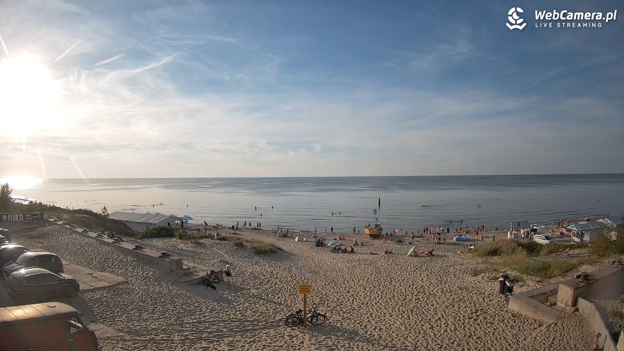 Krynica Morska - widok na plaże NOWOŚĆ - 14 sierpień 2026, 18:33