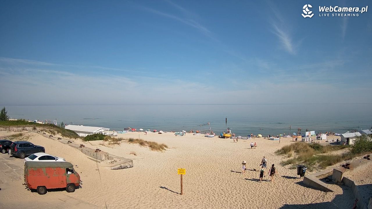 Krynica Morska - widok na plaże NOWOŚĆ - 28 czerwiec 2026, 09:18