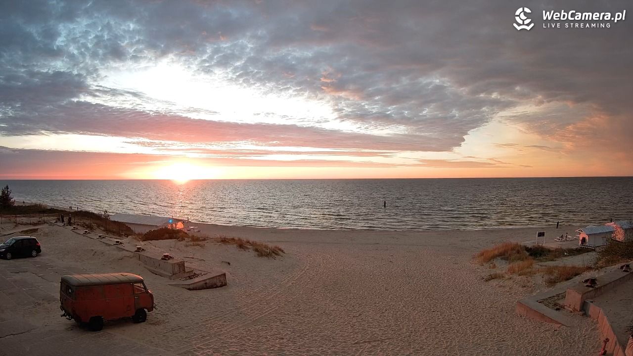 Krynica Morska - widok na plaże NOWOŚĆ - 17 maj 2026, 20:36