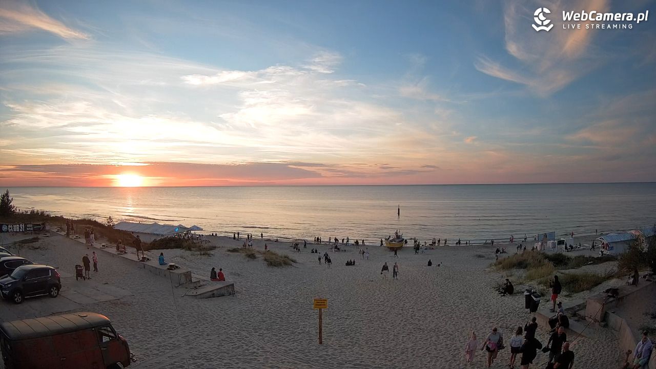 Krynica Morska - widok na plaże NOWOŚĆ - 13 sierpień 2026, 20:10