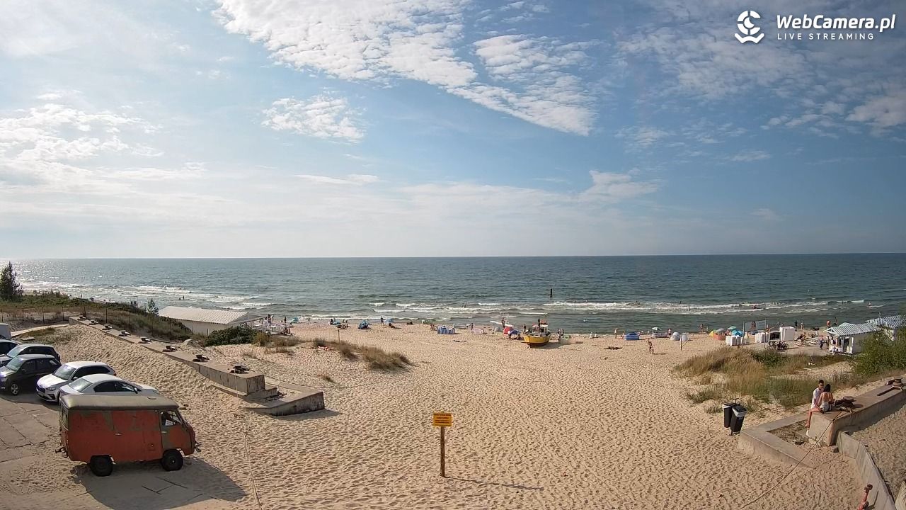 Krynica Morska - widok na plaże NOWOŚĆ - 29 czerwiec 2026, 16:59
