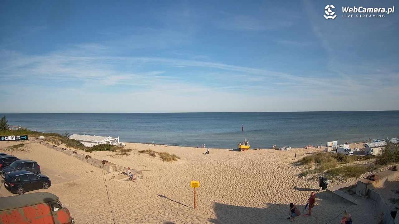 Krynica Morska - widok na plaże NOWOŚĆ - 15 sierpień 2026, 08:41