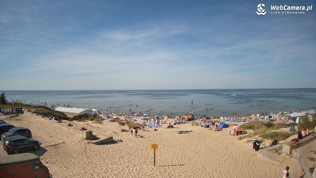 Krynica Morska - widok na plaże NOWOŚĆ - 14 sierpień 2026, 15:11
