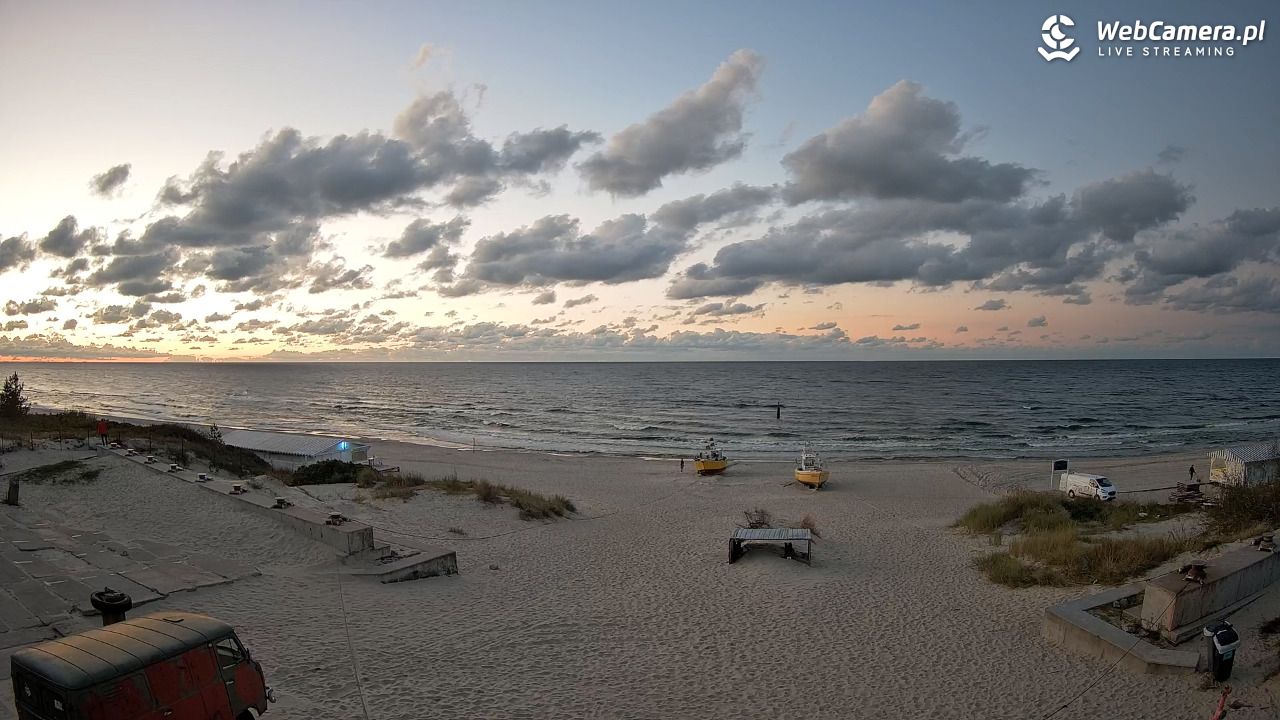 Krynica Morska - widok na plaże NOWOŚĆ - 28 wresień 2025, 18:41